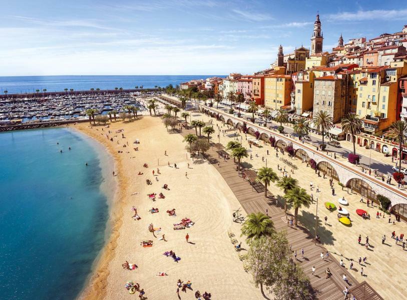 Menton Nella Vecchia Citta Con Vista Mare Apartment Exterior photo