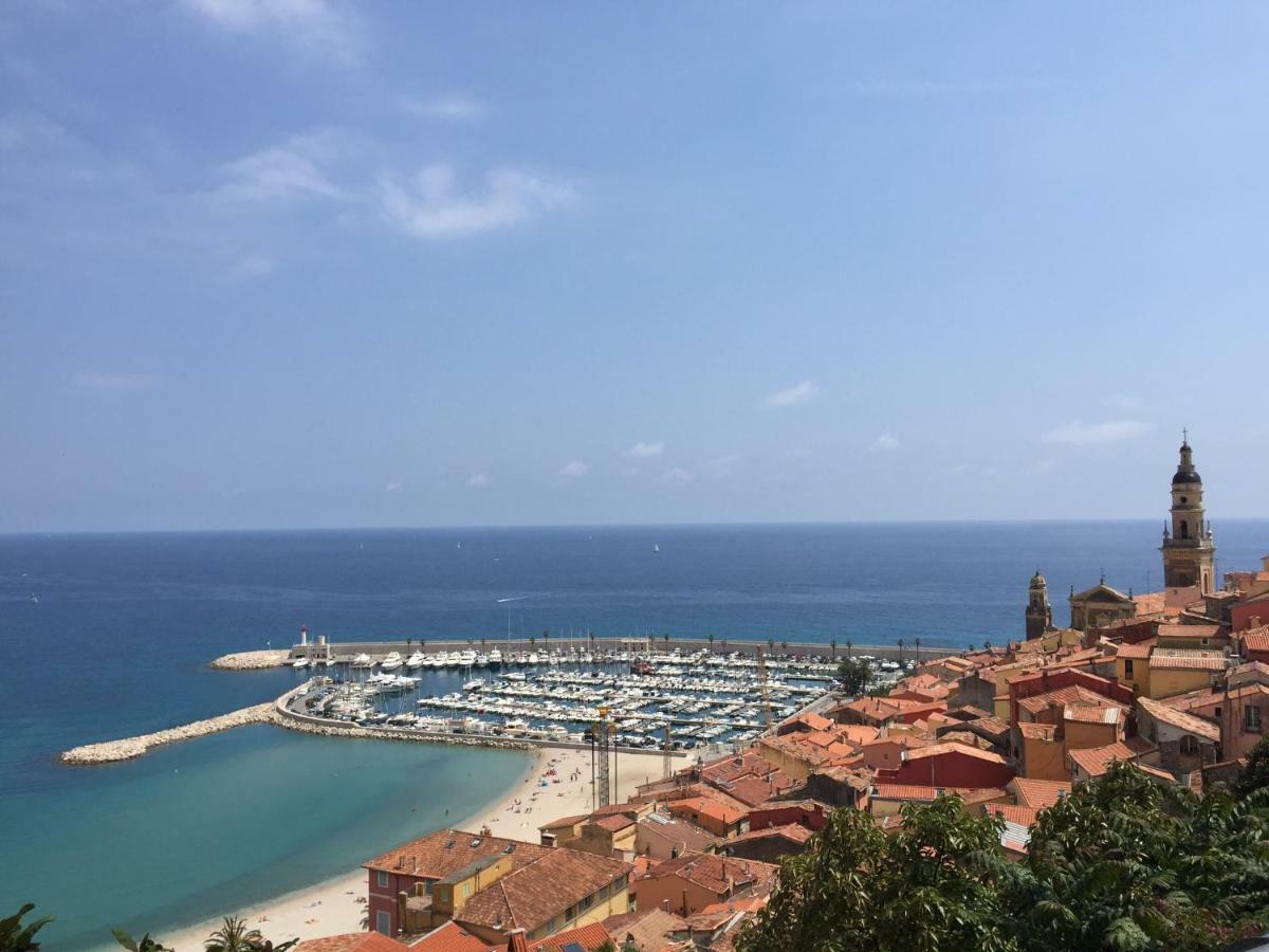 Menton Nella Vecchia Citta Con Vista Mare Apartment Exterior photo